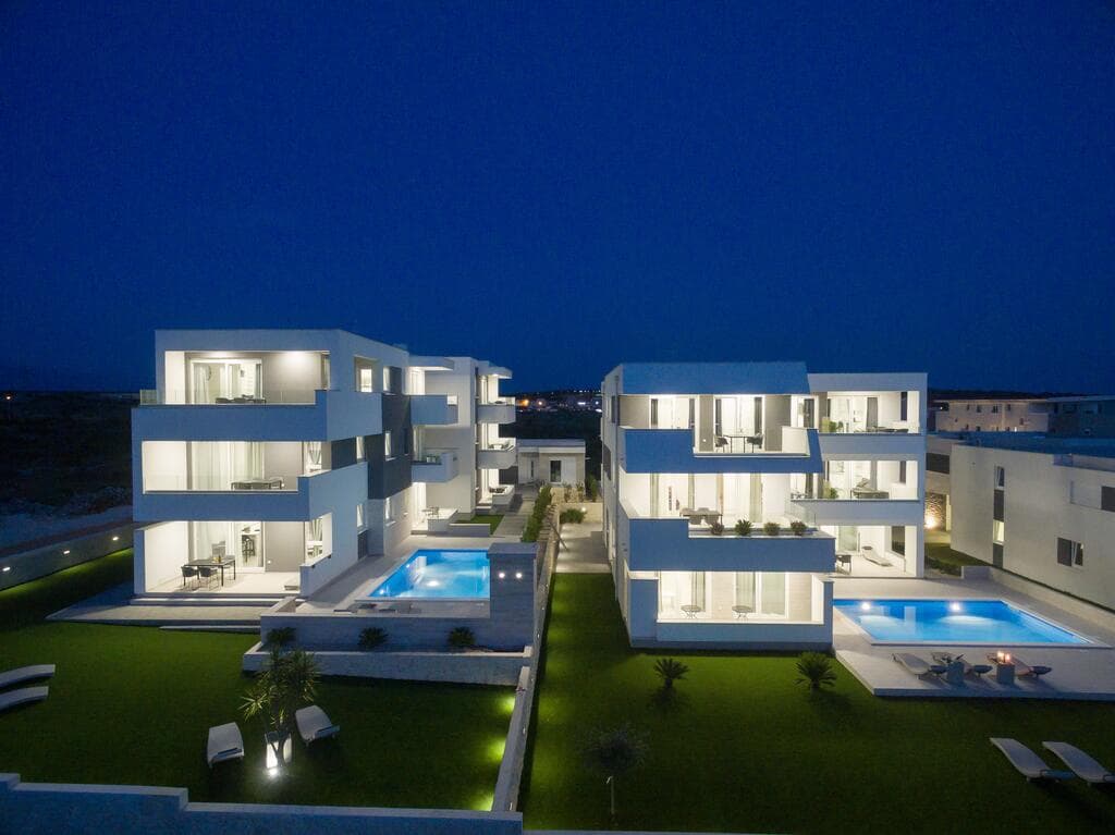 Appartamento Pool Maris A 4 con balcone a Novalja