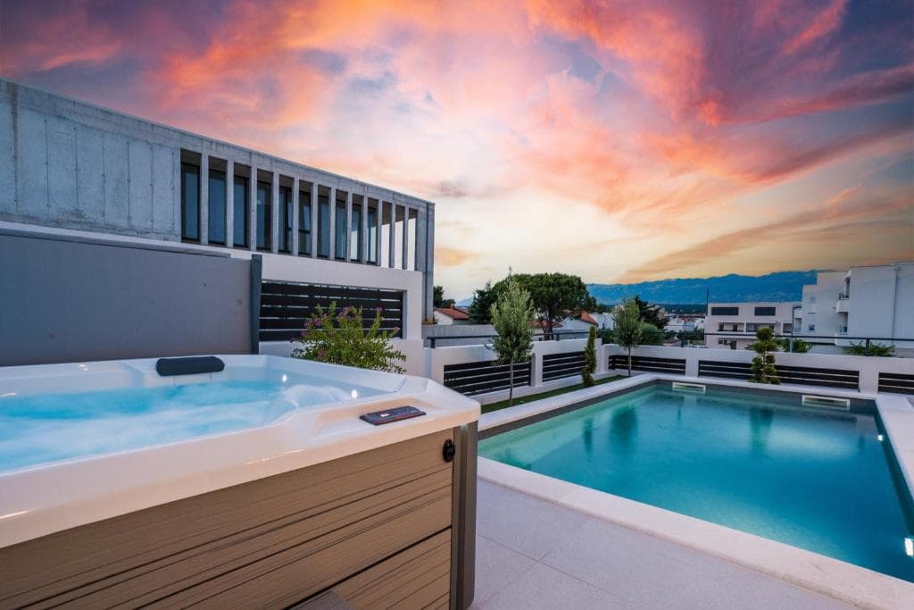 Appartamento di lusso Sun con piscina privata