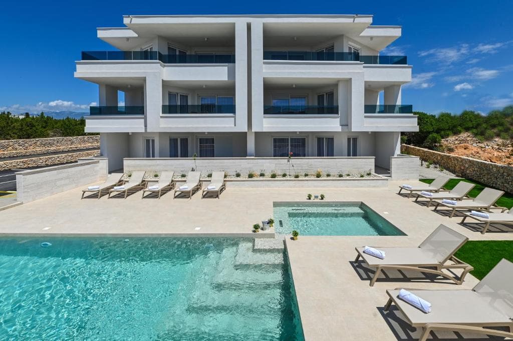 Lux Pool Apartment 6 a Novalja