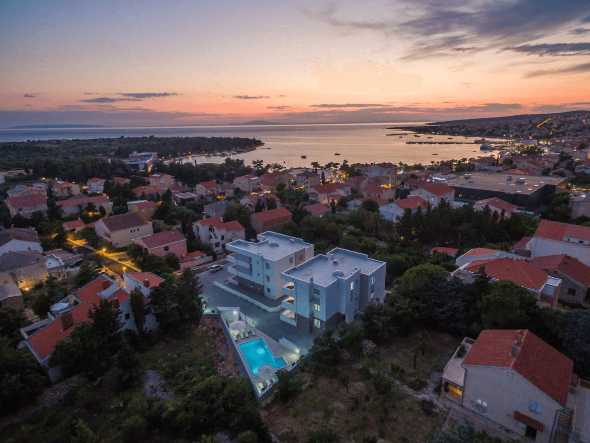 Villa Mel-Mari 6 Appartamento con piscina a Novalja