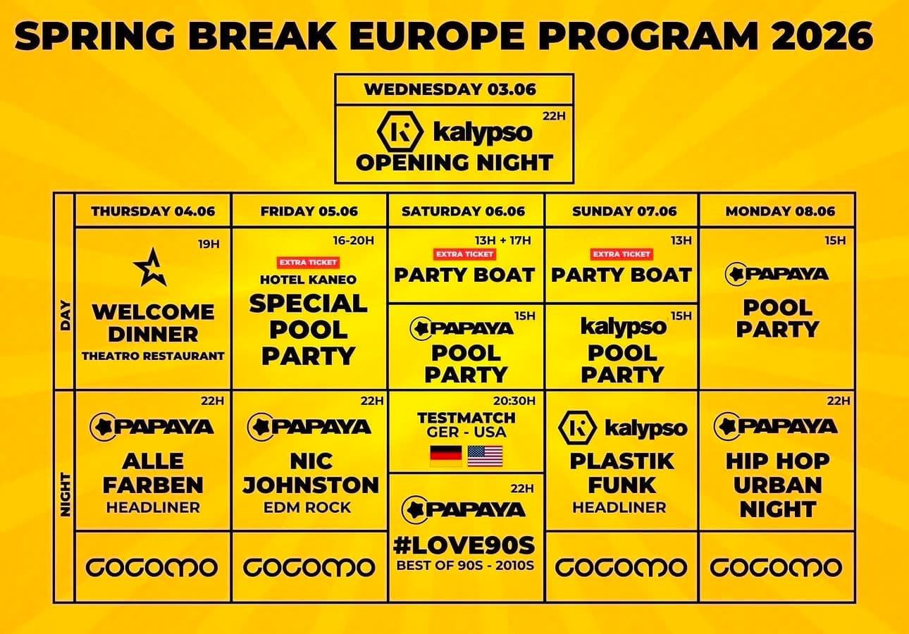 Spring Break Europe 2024: Il hotspot delle feste sulla spiaggia di Zrće